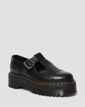 Dr Martens Bethan Smooth Leather Platform Mary Jane Damske Čierne | 9178-IYODK